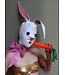 Leather Bunny Hood