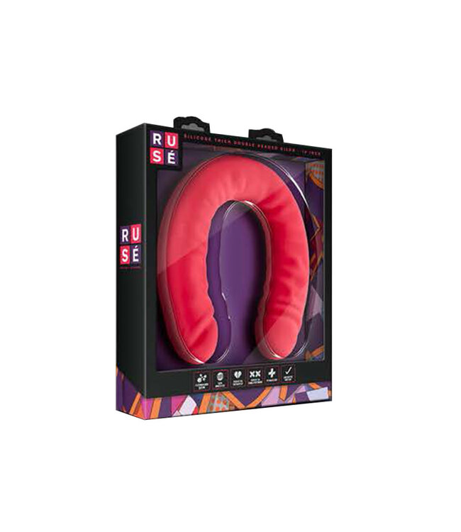 Ruse | Silicone Double Headed  18-Inch Thick Dildo By Blush®