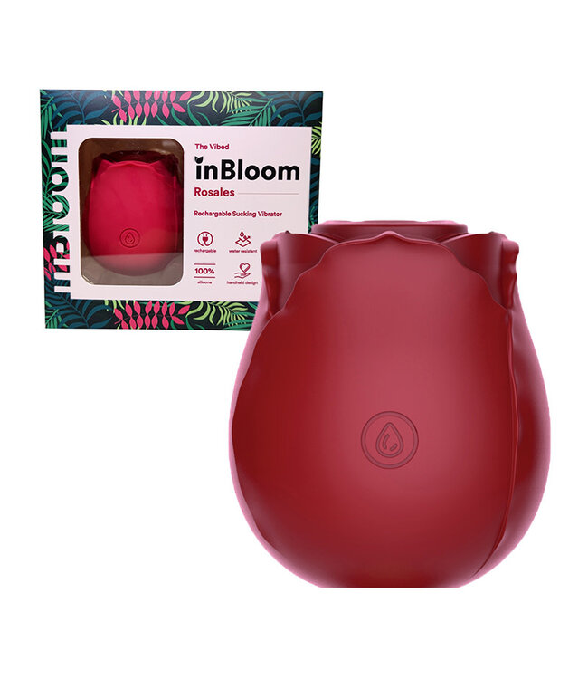 inBloom Rosales Rose Suction Vibrator