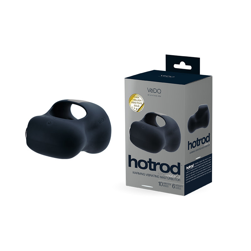 Hotrod Rechargeable Warming Masturbator - Bondesque