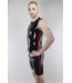 Black Latex Sleeveless Surf Suit