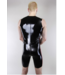 Black Latex Sleeveless Surf Suit