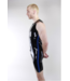 Black Latex Sleeveless Surf Suit