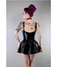 Black Mini Latex Skirt