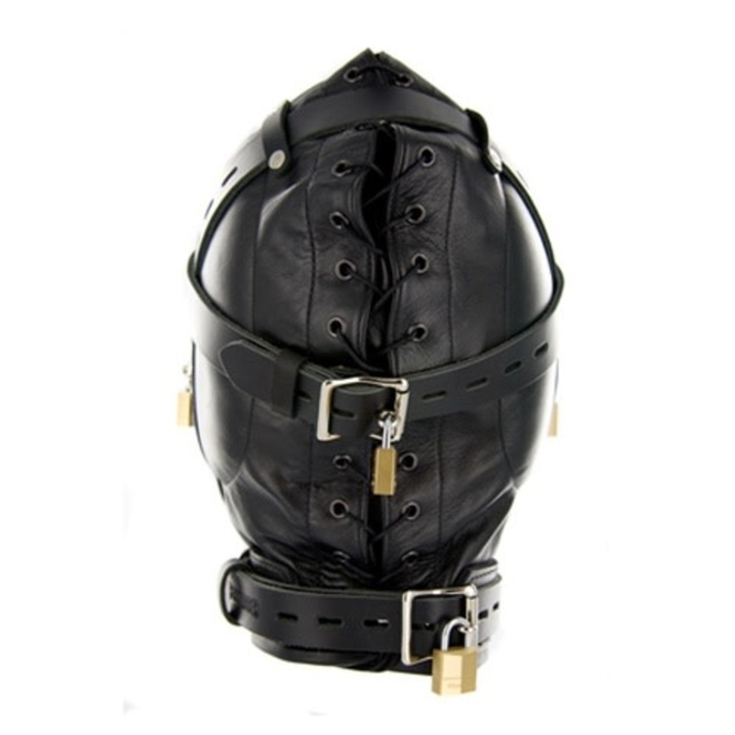 Leather Total Sensory Deprivation Hood Bondesque Bondesque 