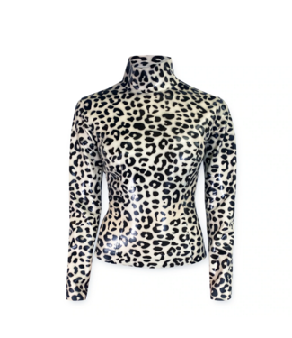 VexClothing Print Simple Latex Top