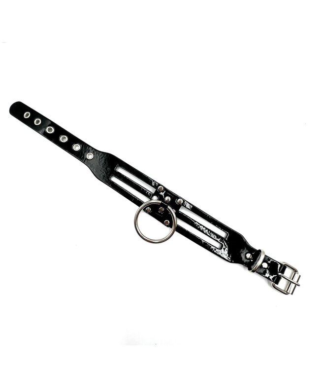 O-ring Choker with Layered Strap