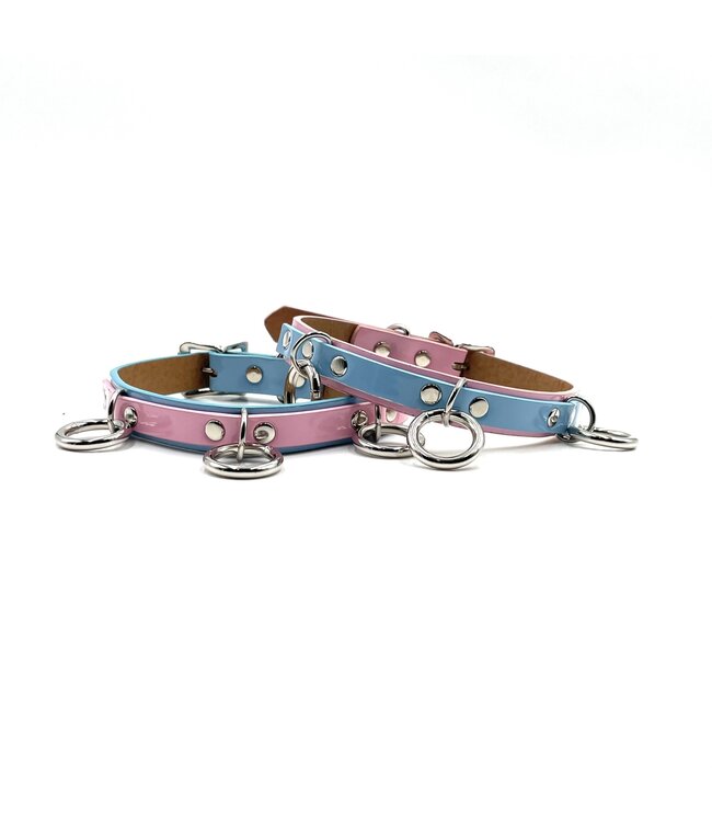 Cute choker with 3 o rings