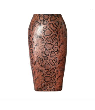 VexClothing Print Latex Pencil Skirt