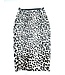 Print Latex Pencil Skirt