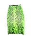 Print Latex Pencil Skirt