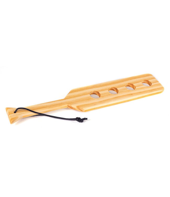 Wood Paddle With 4 Holes 15 in