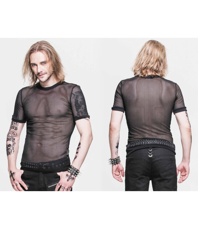 Men’s Punk Fishnet T-Shirt
