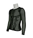 Devil Fashion Fishnet Long-Sleeves Shirt