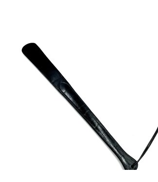 Spanked Let's be loud leather slapper