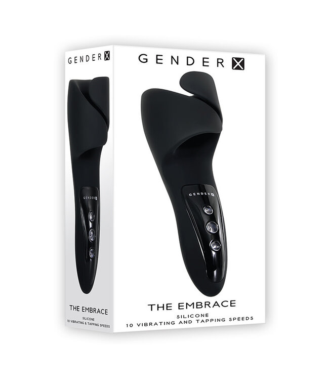 The Embrace | Vibrating + Pulsing  Masturbator | GENDER X