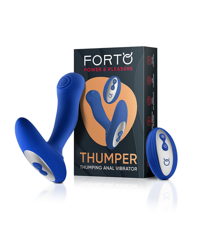 Forto Thumping Anal Vibrator