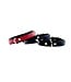 Thin Leather Strap Choker with D ring