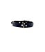Thin Leather Strap Choker with D ring