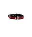 Thin Leather Strap Choker with D ring