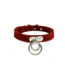 Velvet Double O-Ring BDSM Collar