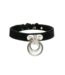 Velvet Double O-Ring BDSM Collar