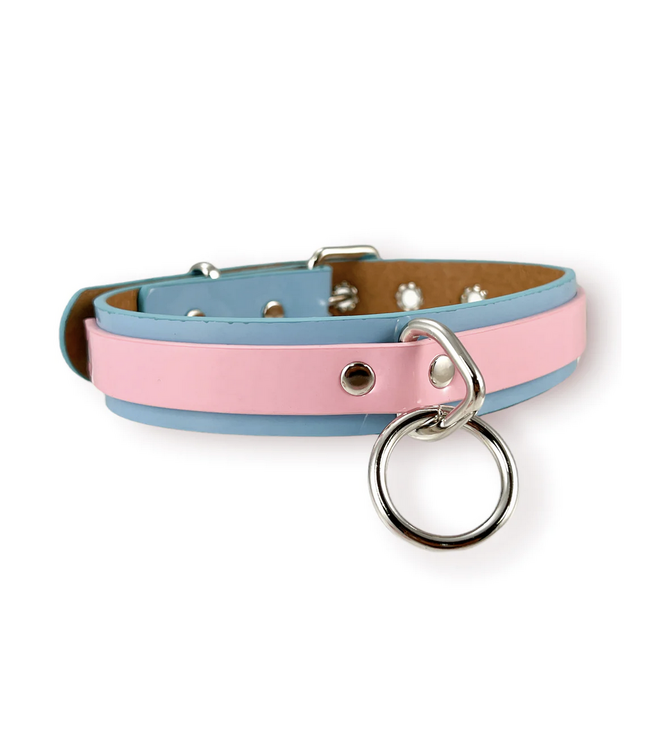 Pastel O ring choker