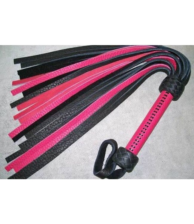 Buffalo and Cowhide Flogger