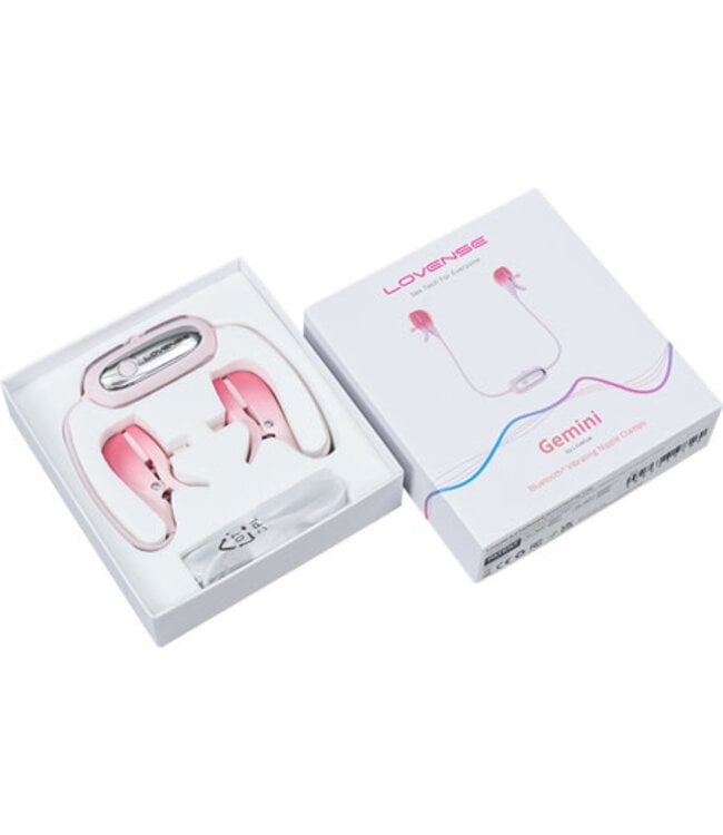 Lovense Gemini | Vibrating Nipple Clamps