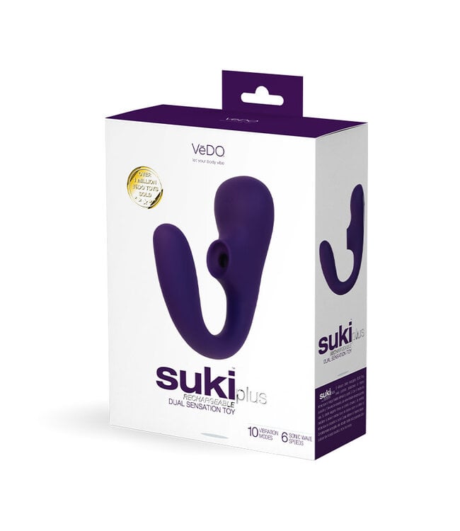 Vedo Suki Plus Rechargeable Dual Sonic Vibe