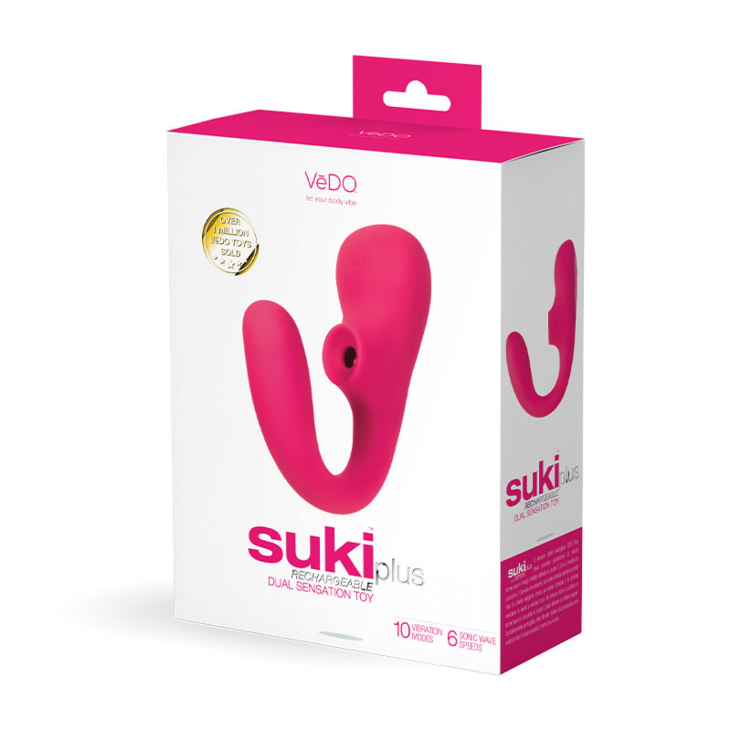 Vedo Suki Plus Rechargeable Dual Sonic Vibe | Bondesque