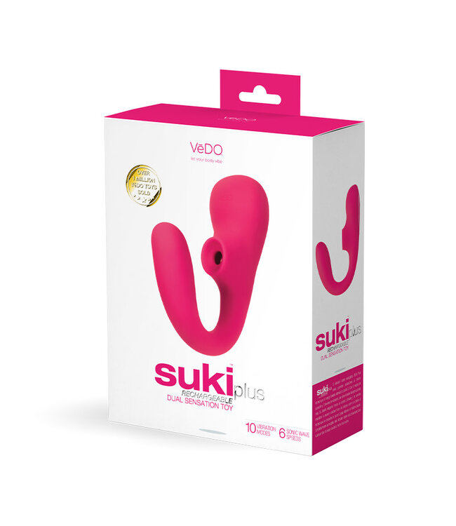 Vedo Suki Plus Rechargeable Dual Sonic Vibe