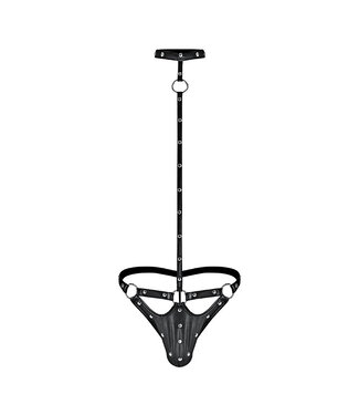 MALEPOWER Male Power Fetish Tormentor Choker G-String Body Harness