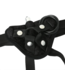 Vibrating Velvet Strap On Harness