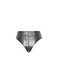 Snake wetlook panty with zipper
