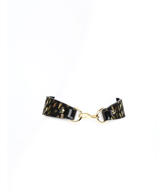 Deluxe Leather Collar | Glamour Kink