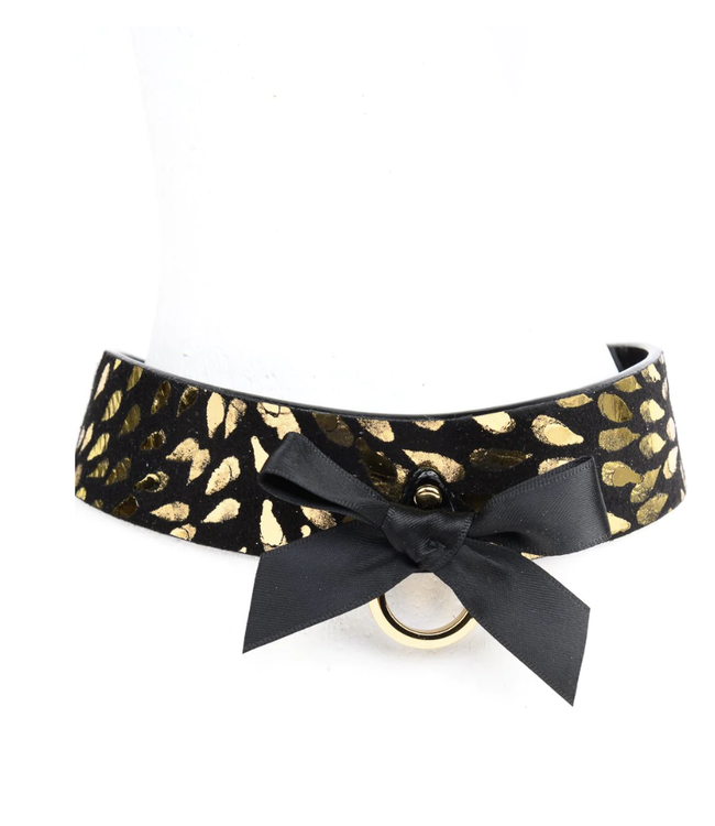Deluxe Leather Collar | Glamour Kink