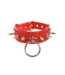 Vinyl Choker with spikes and O ring