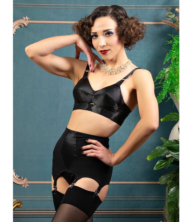 Maitresse Girdlette with six metal garter