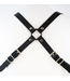 Spiked Leather Harness Bra