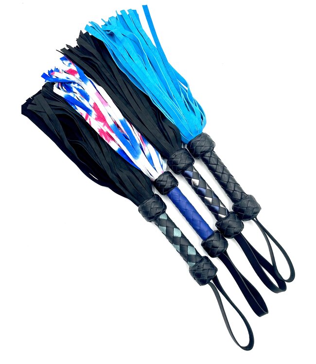 Short Deerskin Bondage Flogger | BDSM Impact Play