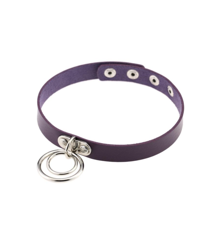 Vegan bratty goth choker