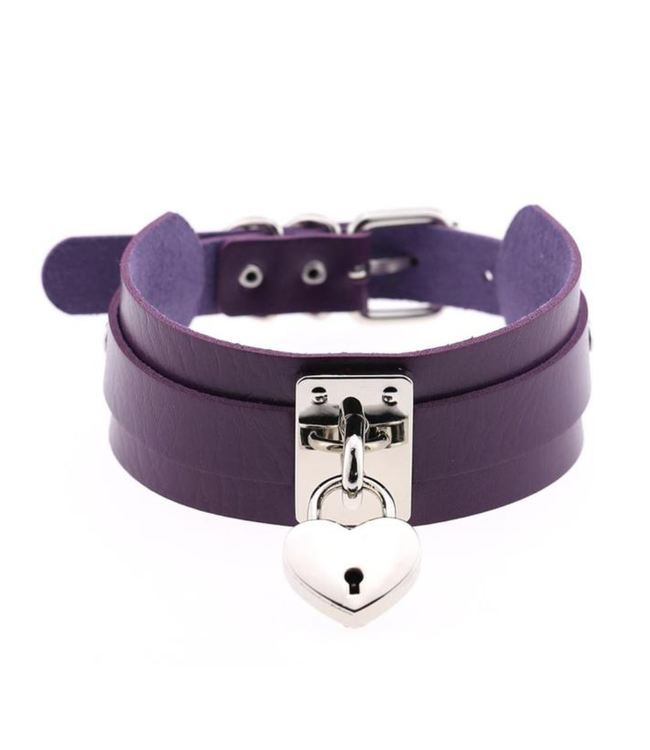 Fashionista Vegan choker with Lock