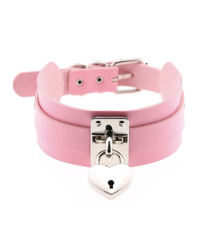 Fashionista Vegan choker with Lock
