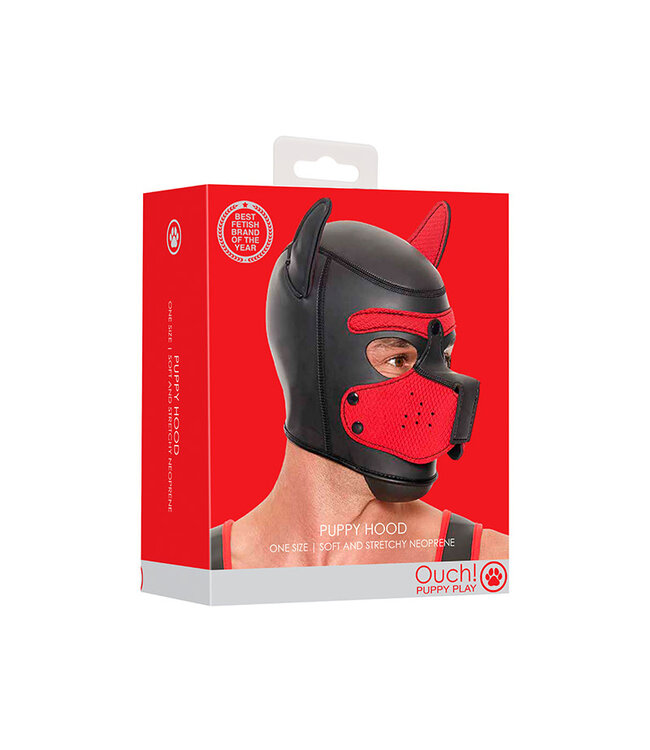 Ouch! Puppy Play Neoprene Puppy Hood