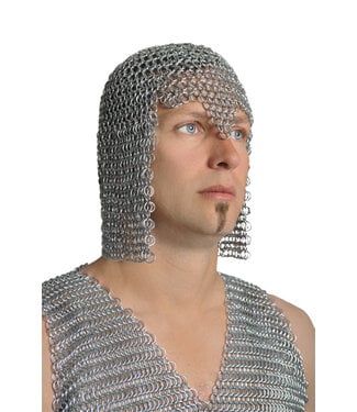 Western Fashion Aluminium Chainmail Hood