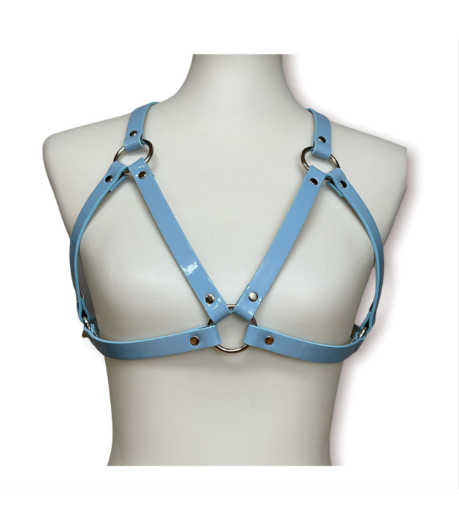 Glossy Bra Body Harness