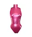 Sleeveless Turtleneck Latex Bodysuit