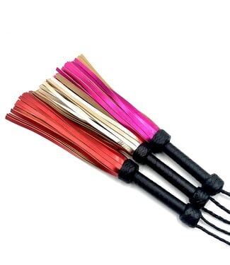 Spanked Proud and Loud Leather Flogger