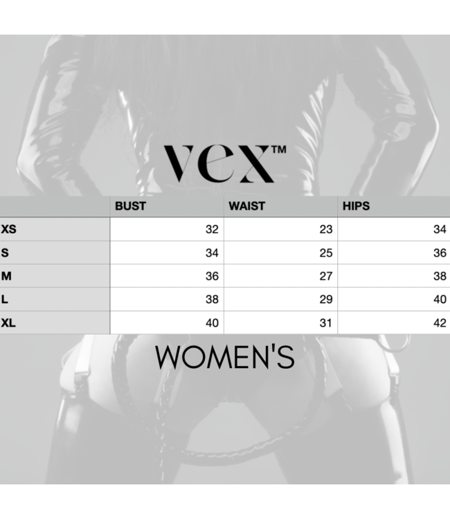 Print Latex Pencil Skirt